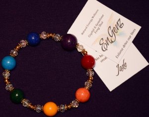 BRACELETS - CHAKRA, JADE