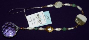 CRYSTAL ENGEN - OCEAN JASPER - LONG, 40MM