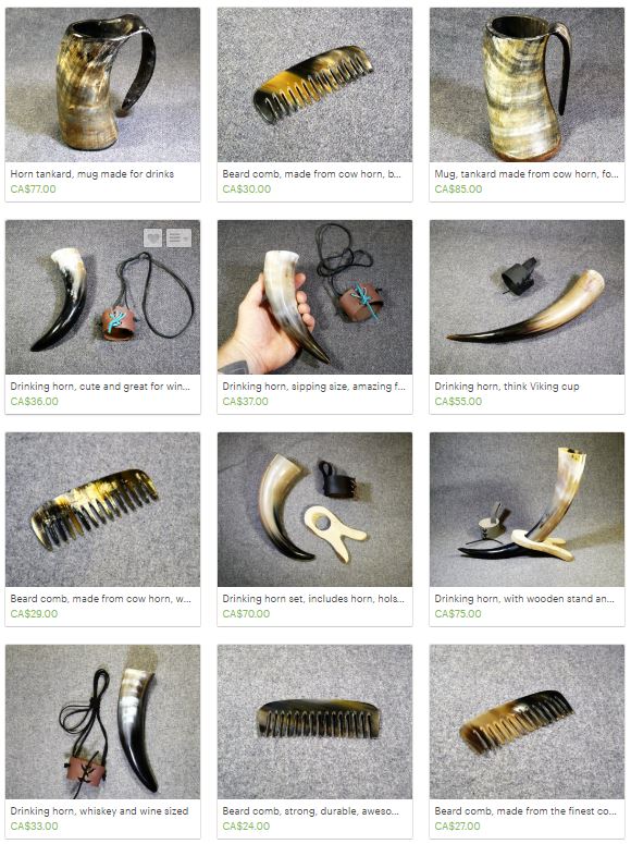 Photo caption via www.etsy.com/shop/RagnarTheTrader